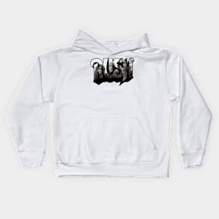 Rush Black and White Kids Hoodie